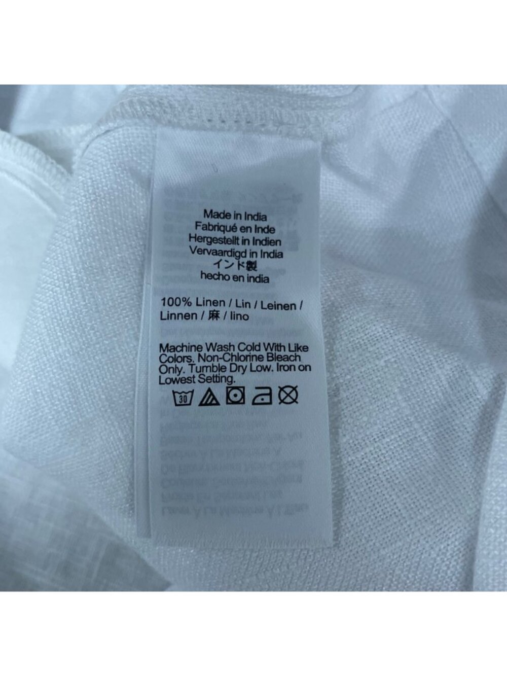 Madewell Embroidered Eyelet Square Neck Linen Tank Mini Dress White Sz 8 - Picture 9 of 11